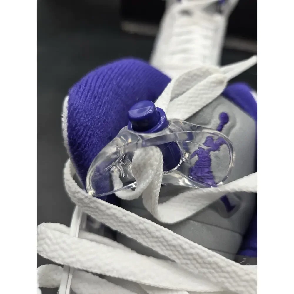 Nike Air Jordan 5 Retro GS Dark Concord 7Y White Purple 440888-141 New Box